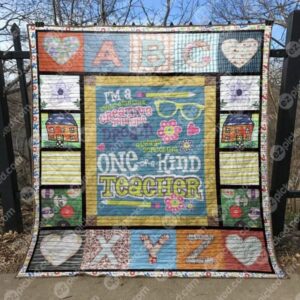 One Of A Kind Teacher Quilt Blanket Ytp0  Quilt
